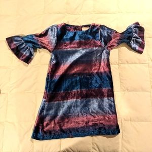 little girl's shiny party dress from designer peek... aren't you curious?